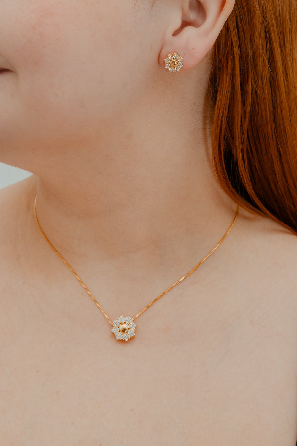 CONJUNTO FLOR DE OURO