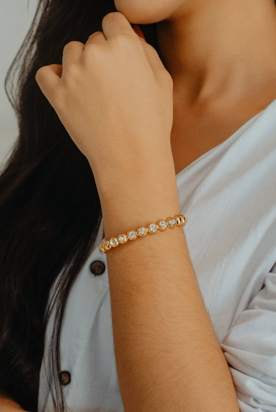 BRACELETE STRASS