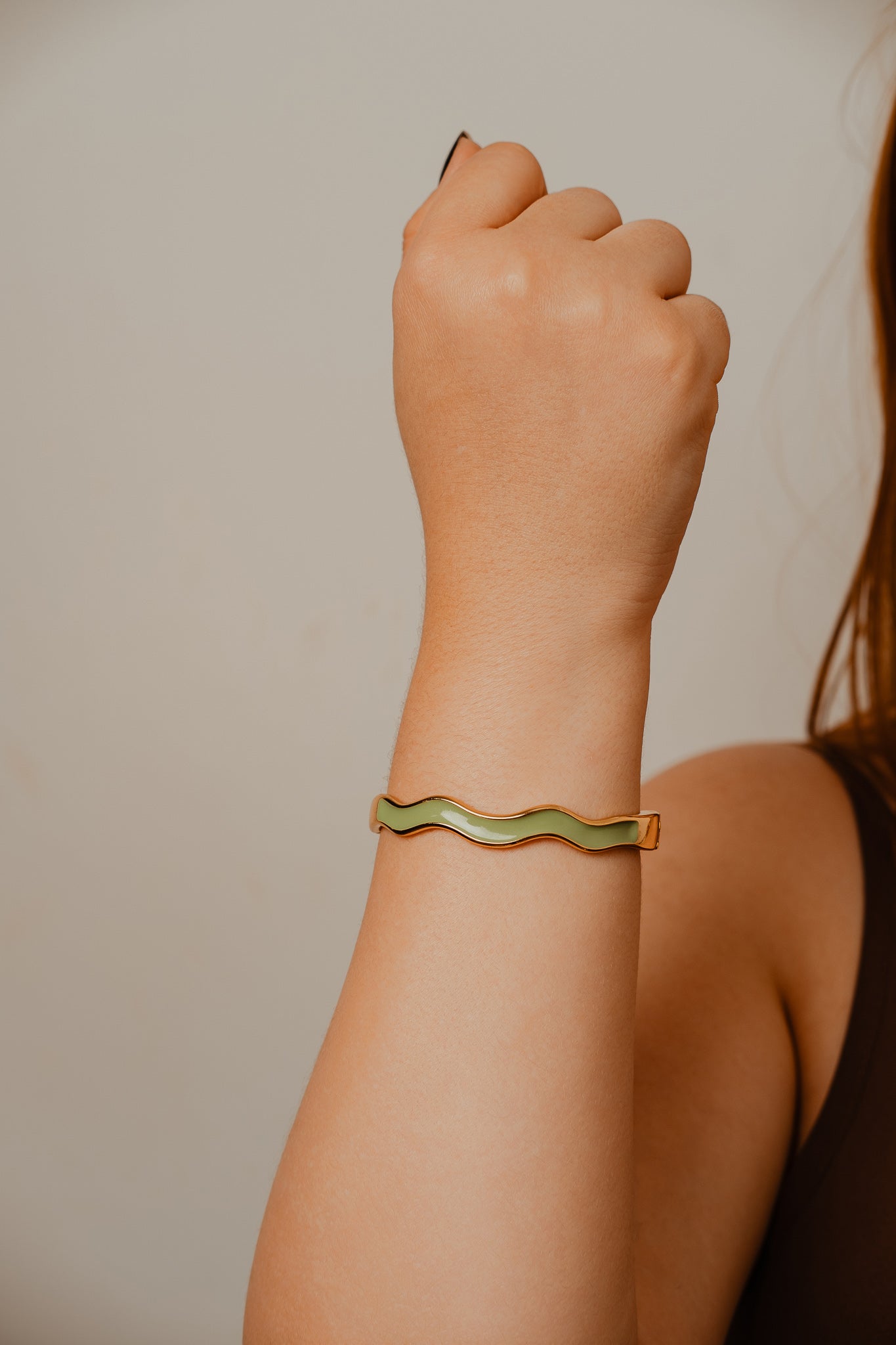 BRACELETE ONDA VERDE