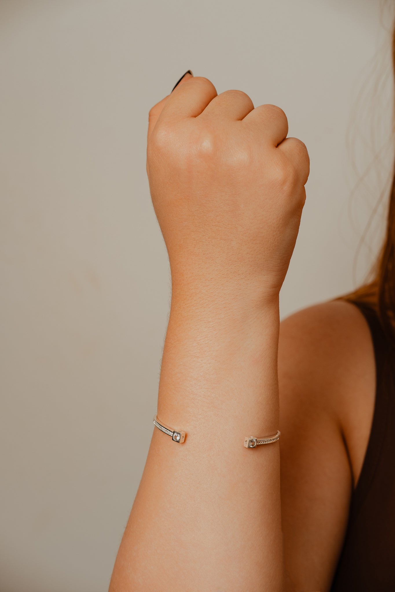 BRACELETE PRATA AJUSTÁVEL