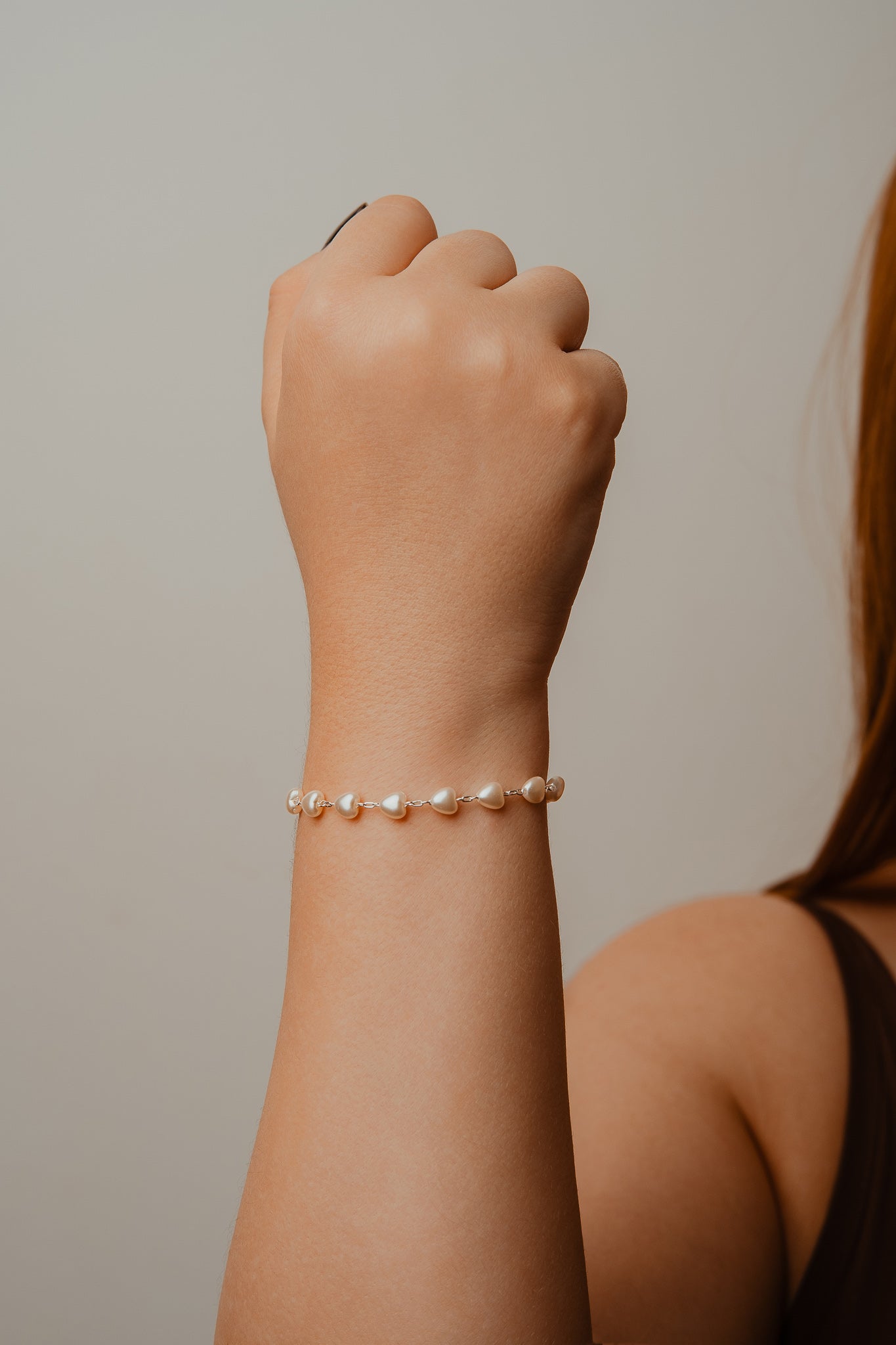 PULSEIRA PÉROLAS CORAÇÃO